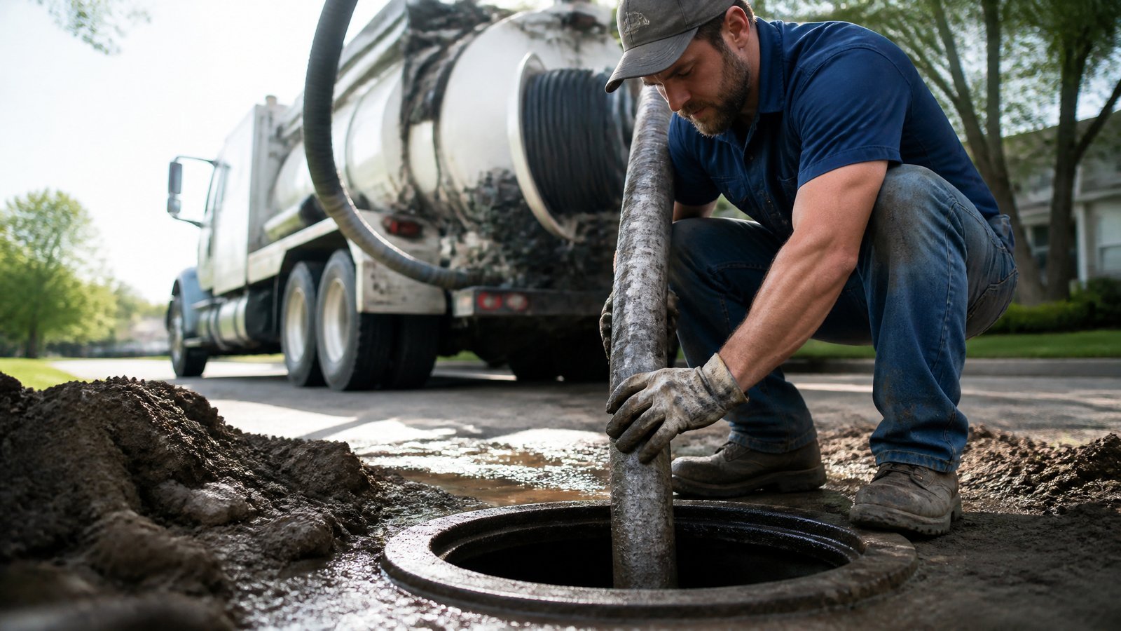 residential sewer line repair
